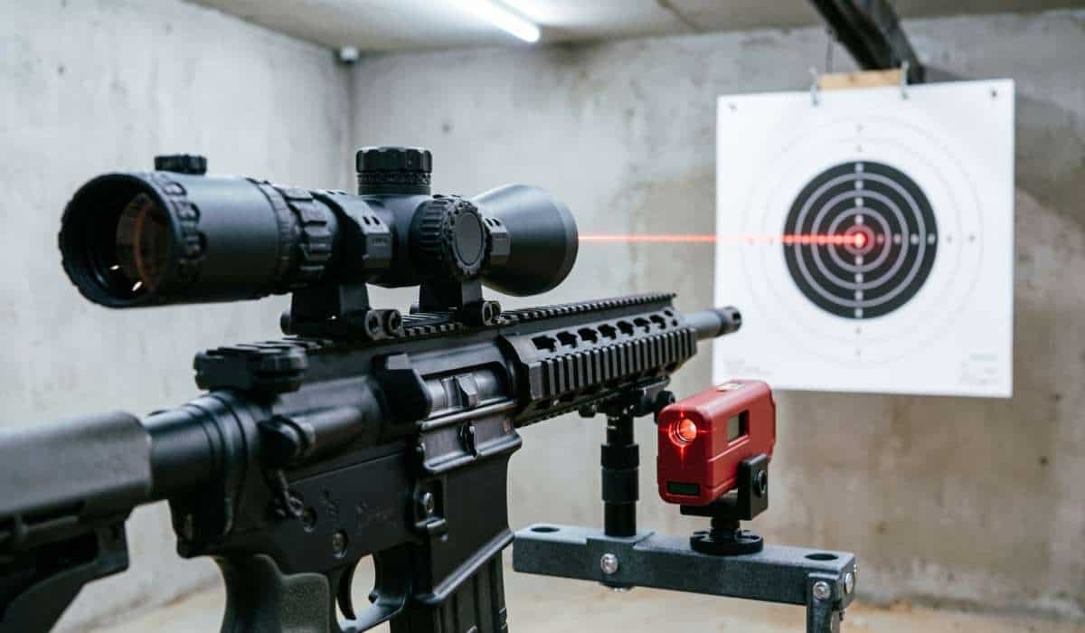 How to Bore Sight a Scope With a Laser