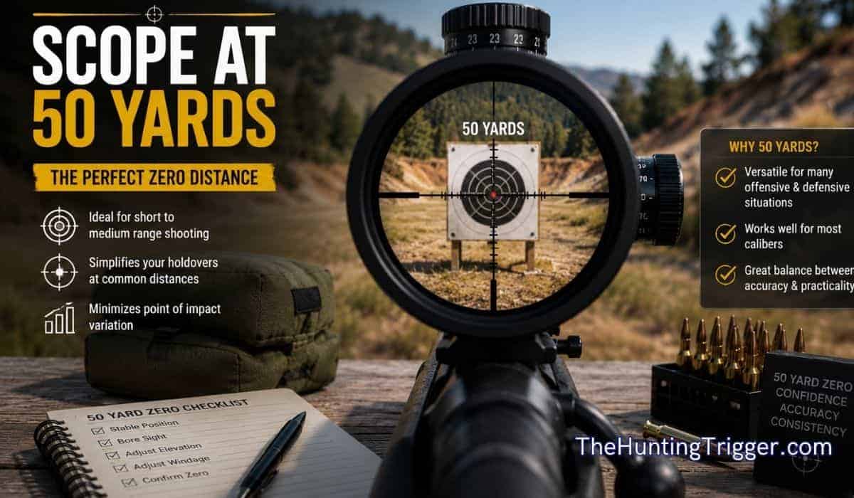 How to Sight in a Scope at 50 Yards