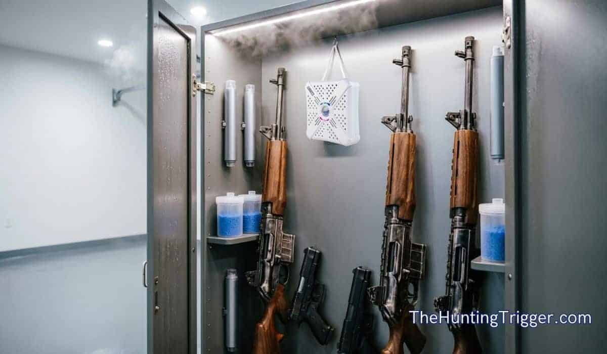 How to Keep Moisture Out of Gun Safe