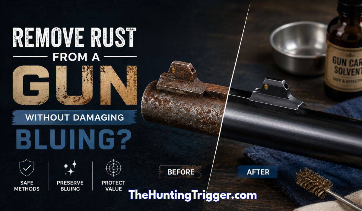 How to Remove Rust from a Gun Without Damaging Bluing