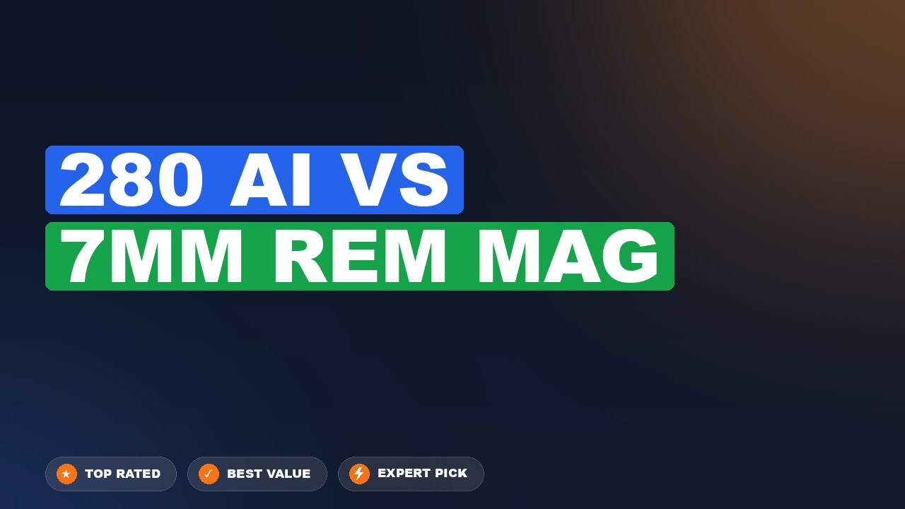 280 AI vs 7mm Rem Mag side-by-side comparison