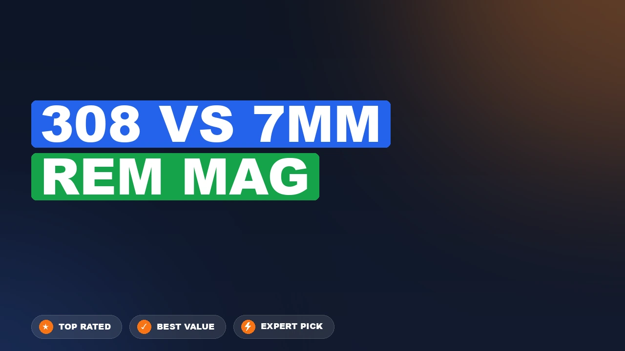 308 vs 7mm Rem Mag side-by-side comparison