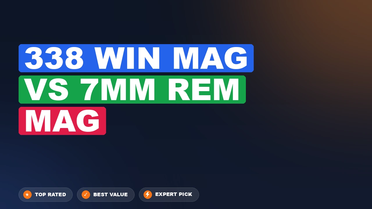 338 Win Mag vs 7mm Rem Mag side-by-side comparison
