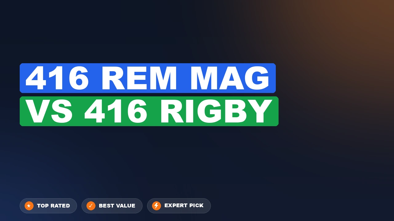 416 Rem Mag vs 416 Rigby side-by-side comparison