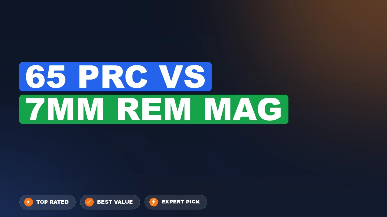 65 Prc vs 7mm Rem Mag side-by-side comparison