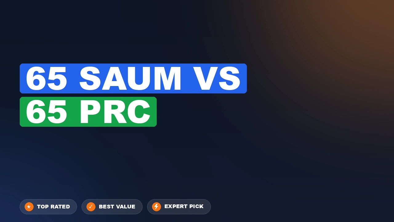 65 SAUM vs 65 PRC side-by-side comparison