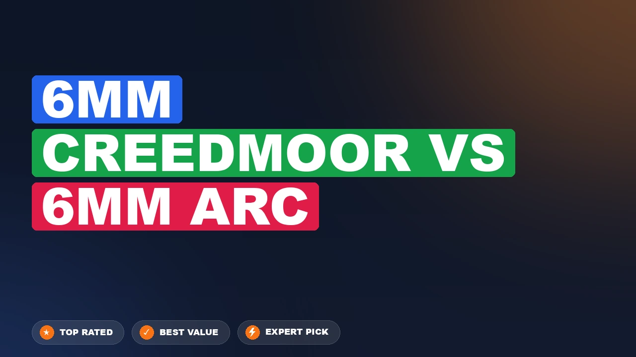 6mm Creedmoor vs 6mm Arc side-by-side comparison