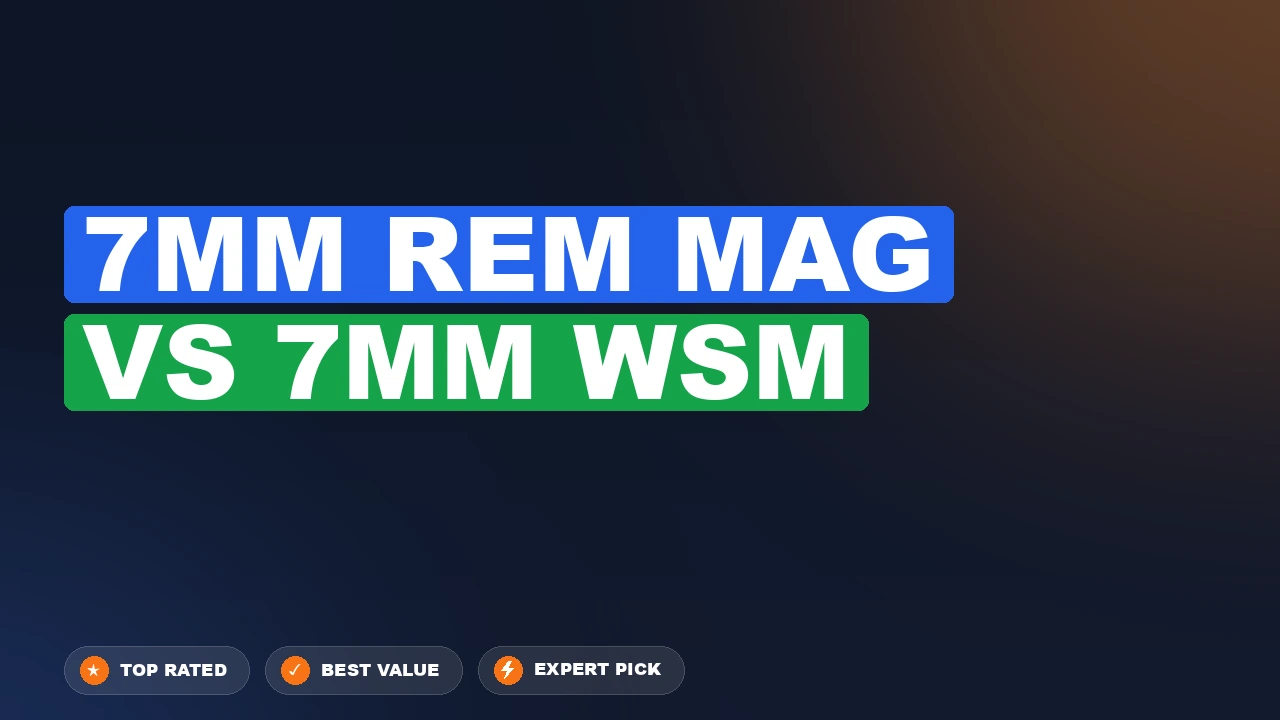 7mm Rem Mag vs 7mm Wsm side-by-side comparison