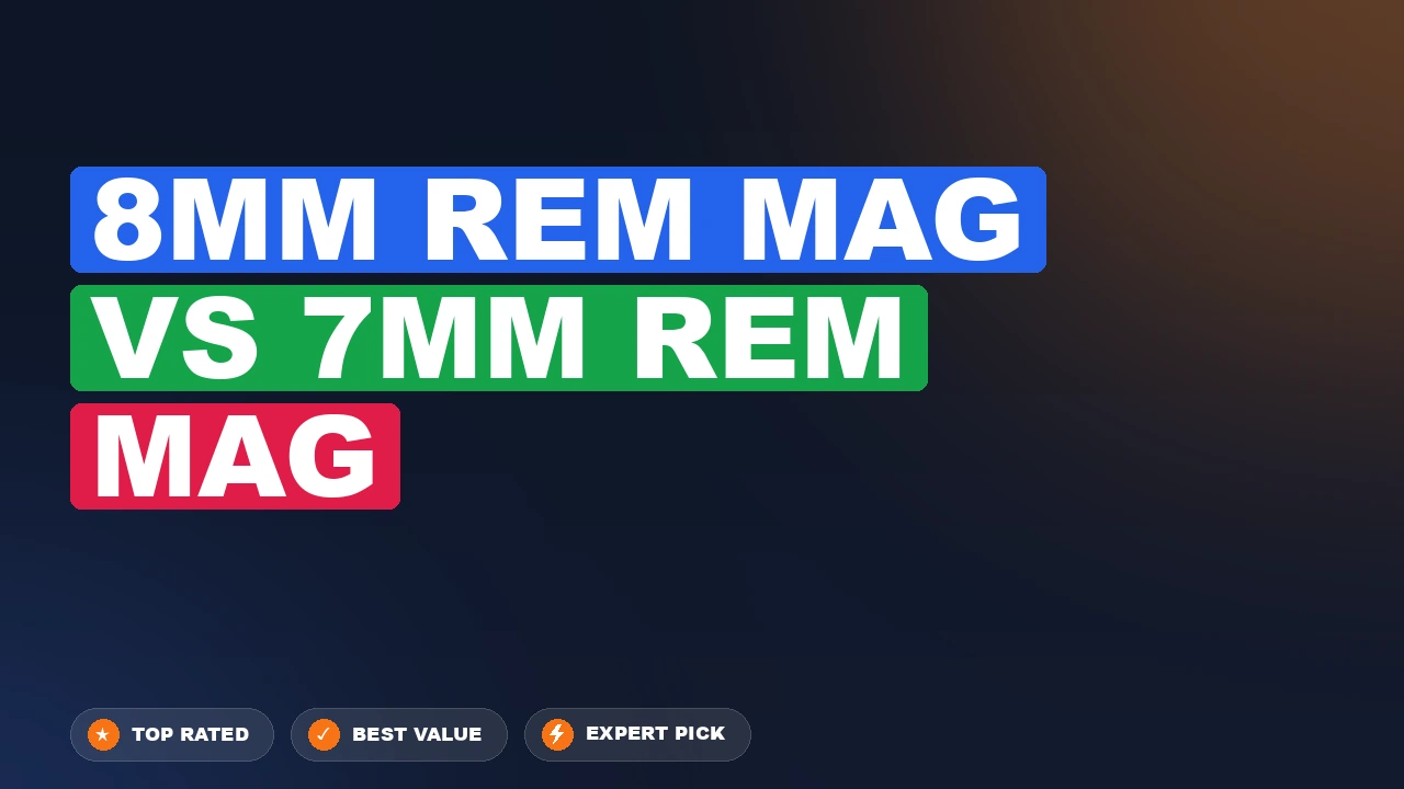 8mm Rem Mag vs 7mm Rem Mag side-by-side comparison