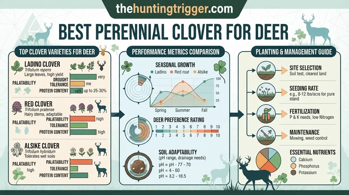 Best Perennial Clover for Deer Food Plots to Plant in 2026