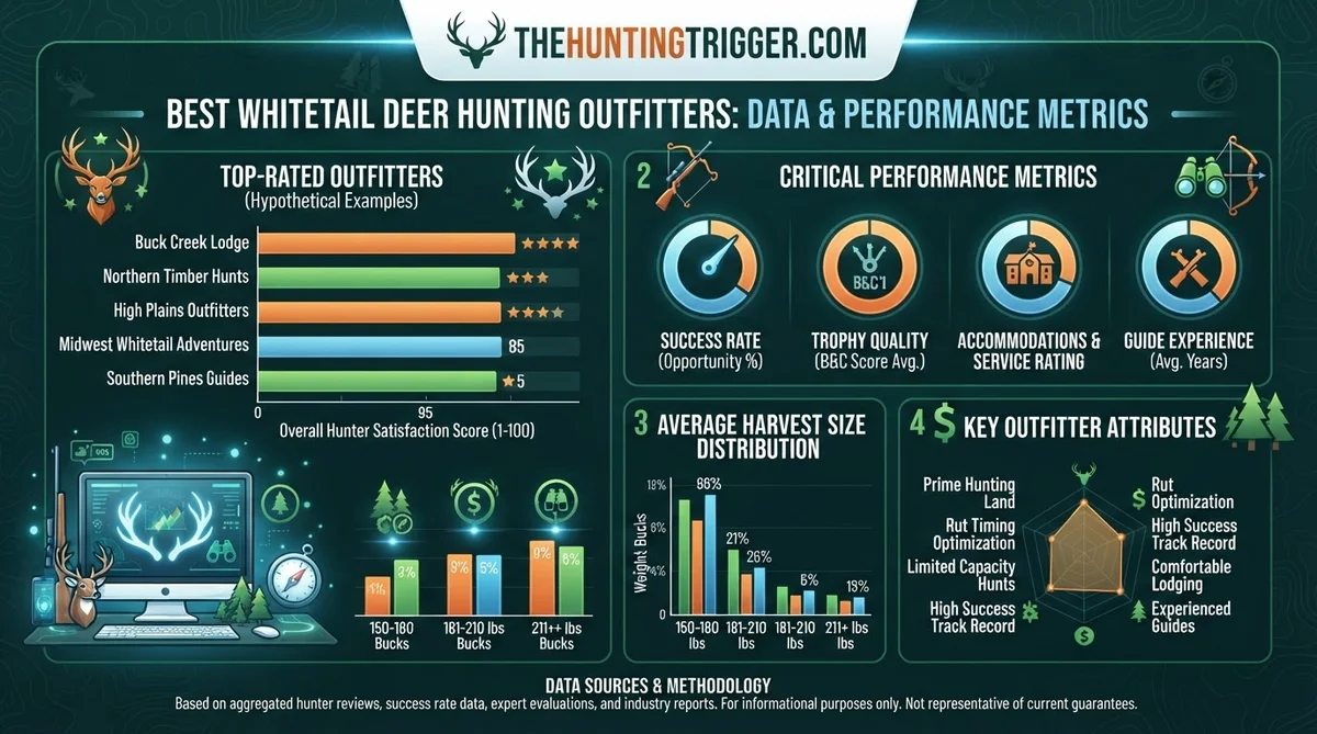 best whitetail deer hunting outfitters data visualization chart
