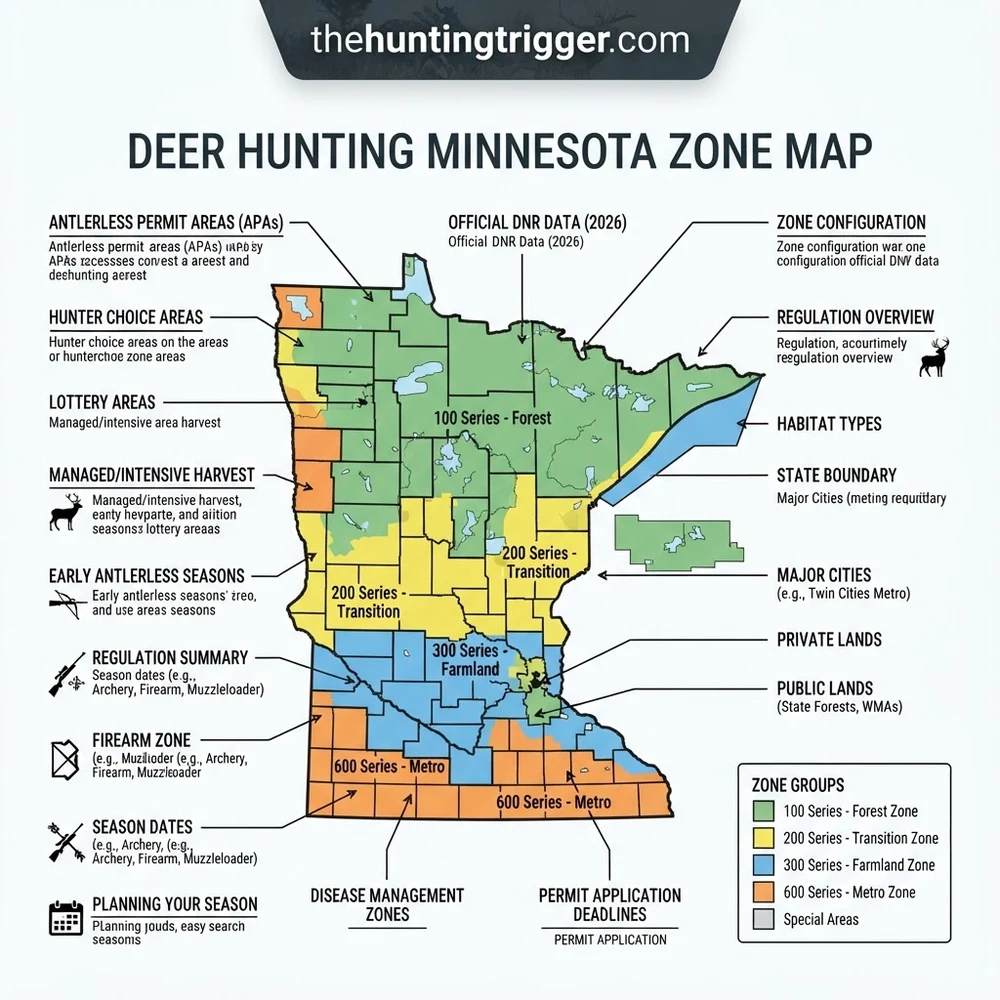 Minnesota DNR Deer Hunting Zone Map Diagram: Troubleshooting 2026