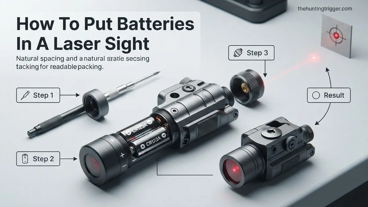 How To Put Batteries In A Laser Sight How To Put Batteries In A Laser Sight expert guide showing the main topic and key context