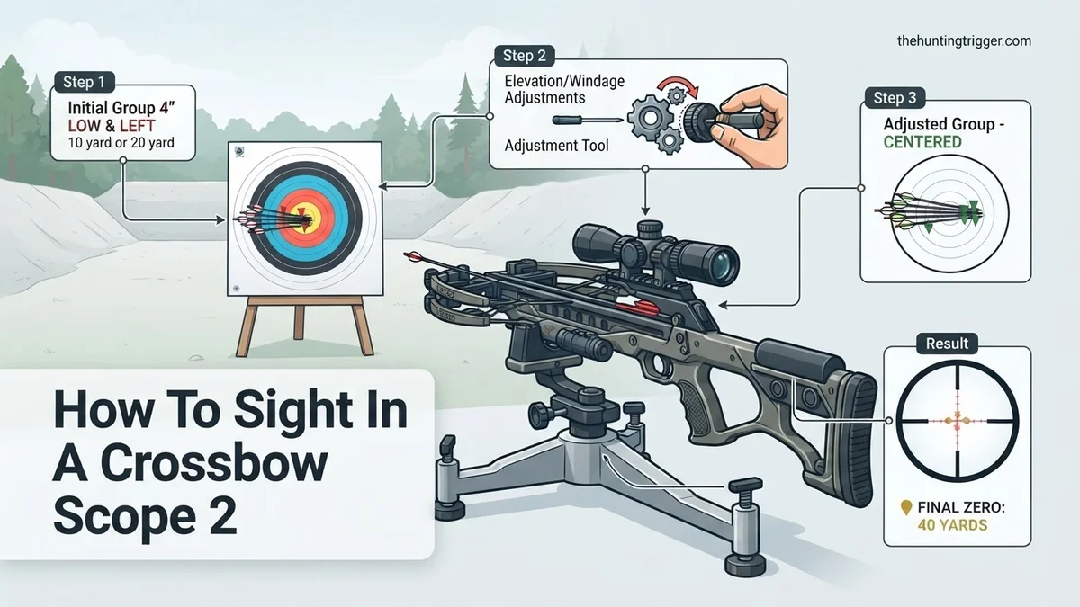 How To Sight In A Crossbow Scope 2 How To Sight In A Crossbow Scope 2 expert guide showing the main topic and key context