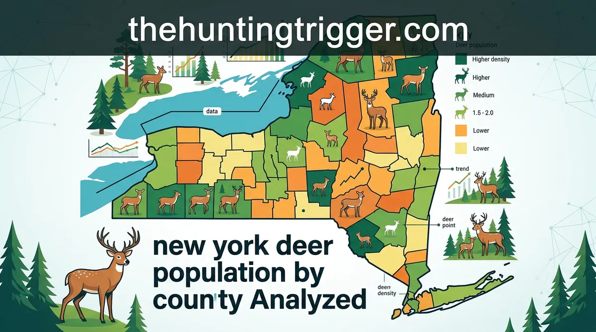 new york deer population by county