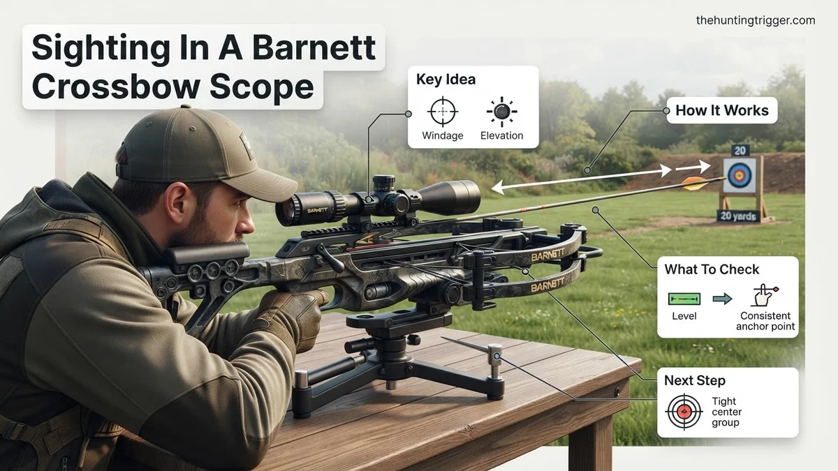 Sighting In A Barnett Crossbow Scope Sighting In A Barnett Crossbow Scope expert guide showing the main topic and key context