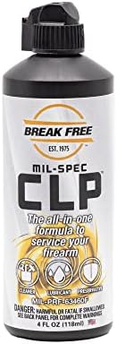 Break-Free CLP Cleaner, Lubricant and Preservative — 4 oz squeeze bottle